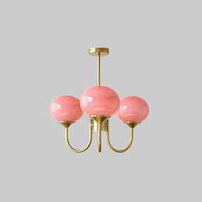 Suspension Chic en Guimauve - Éclat Doux et Élégant pour Intérieur