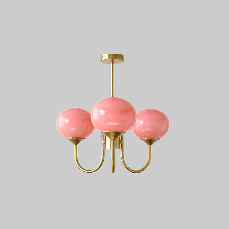 Suspension Chic en Guimauve - Éclat Doux et Élégant pour Intérieur