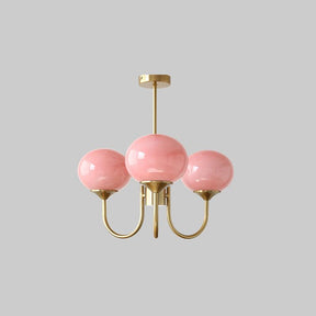 Suspension Chic en Guimauve - Éclat Doux et Élégant pour Intérieur