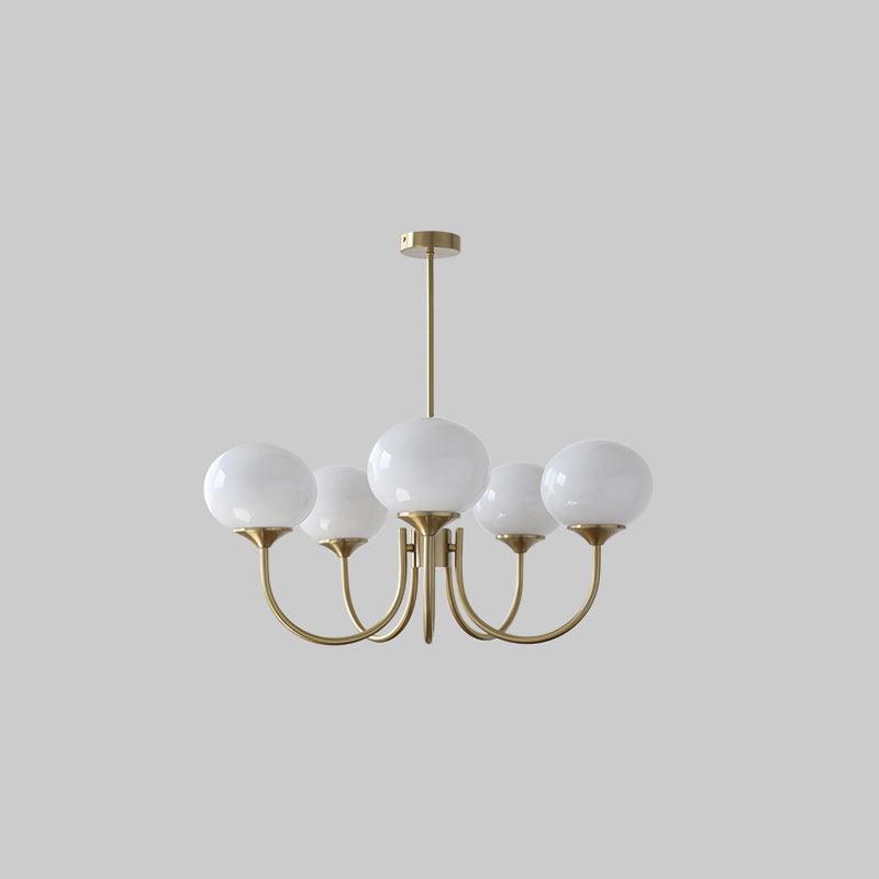 Suspension Chic en Guimauve - Éclat Doux et Élégant pour Intérieur