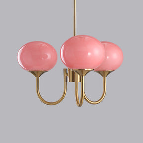 Suspension Chic en Guimauve - Éclat Doux et Élégant pour Intérieur