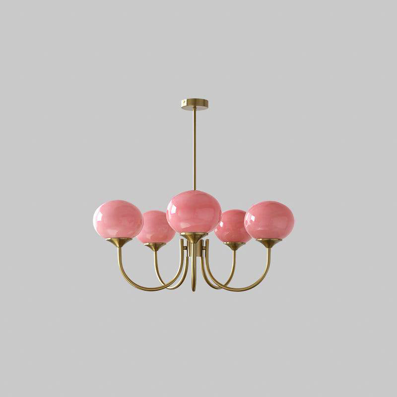 Suspension Chic en Guimauve - Éclat Doux et Élégant pour Intérieur