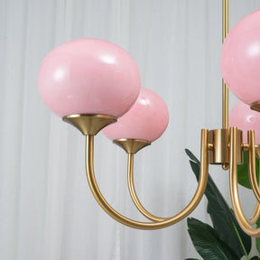 Suspension Chic en Guimauve - Éclat Doux et Élégant pour Intérieur