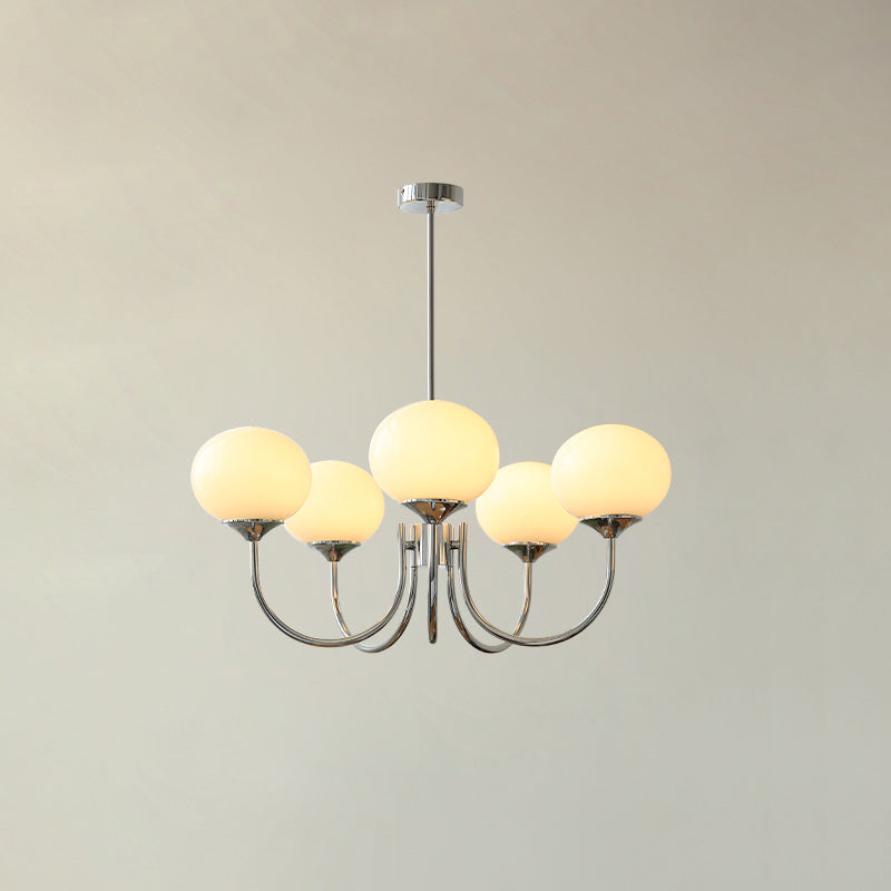 Suspension Chic en Guimauve - Éclat Doux et Élégant pour Intérieur