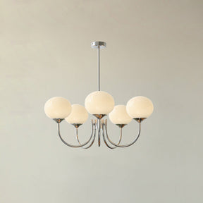 Suspension Chic en Guimauve - Éclat Doux et Élégant pour Intérieur