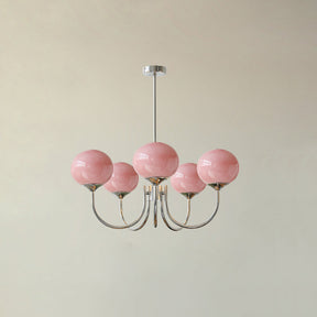 Suspension Chic en Guimauve - Éclat Doux et Élégant pour Intérieur