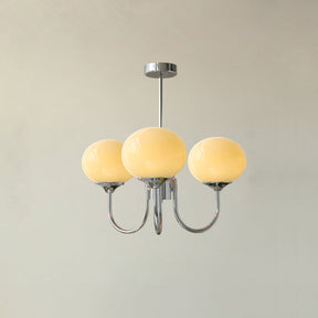 Suspension Chic en Guimauve - Éclat Doux et Élégant pour Intérieur