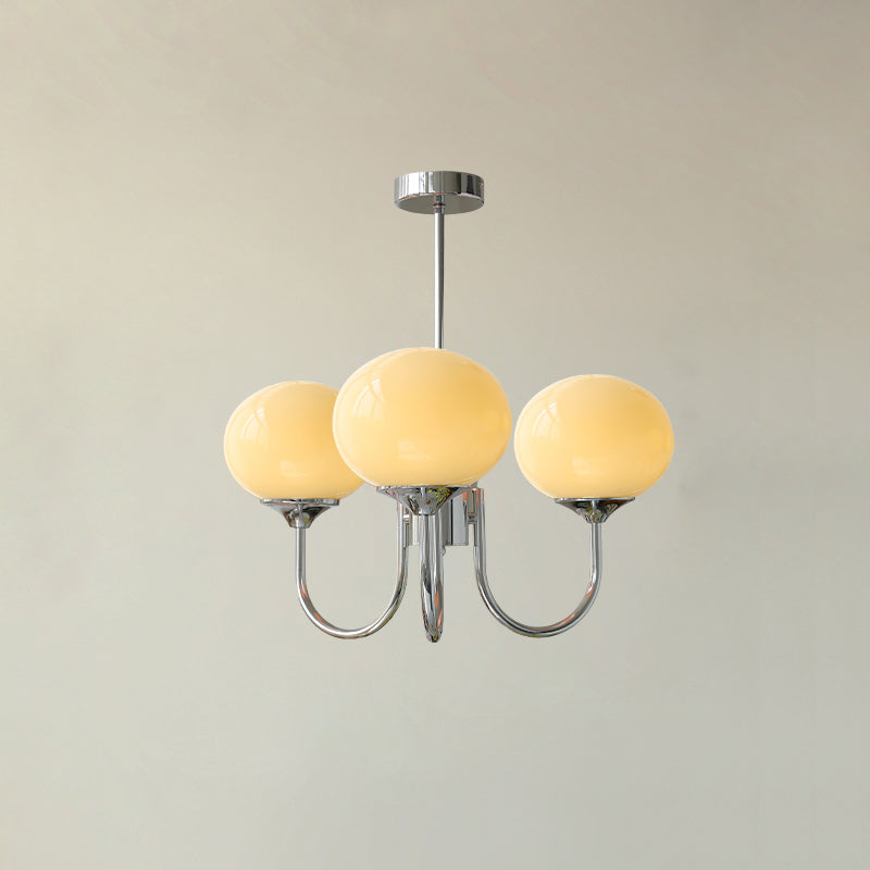 Suspension Chic en Guimauve - Éclat Doux et Élégant pour Intérieur
