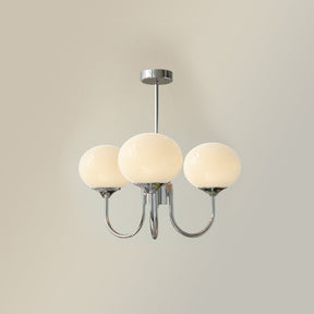 Suspension Chic en Guimauve - Éclat Doux et Élégant pour Intérieur
