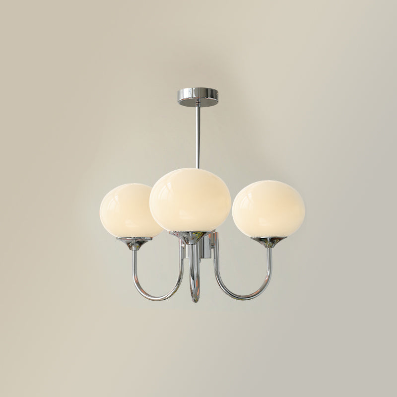 Suspension Chic en Guimauve - Éclat Doux et Élégant pour Intérieur