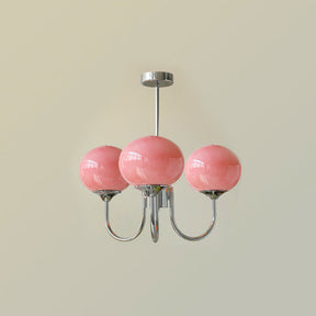 Suspension Chic en Guimauve - Éclat Doux et Élégant pour Intérieur