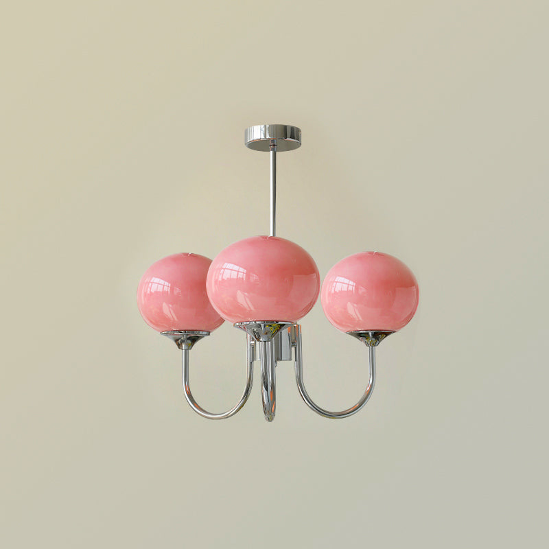 Suspension Chic en Guimauve - Éclat Doux et Élégant pour Intérieur