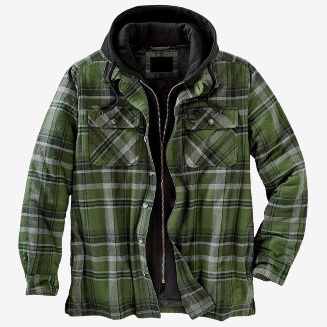 Veste en Flanelle Moderne - Confort et Style Polyvalent