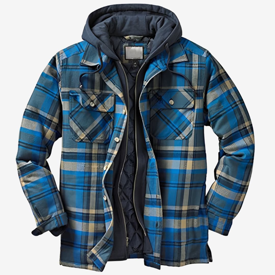 Veste en Flanelle Moderne - Confort et Style Polyvalent