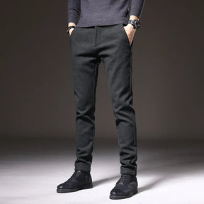 Pantalon Tailleur Sophistiqué - Coupe Précise et Tissu de Qualité