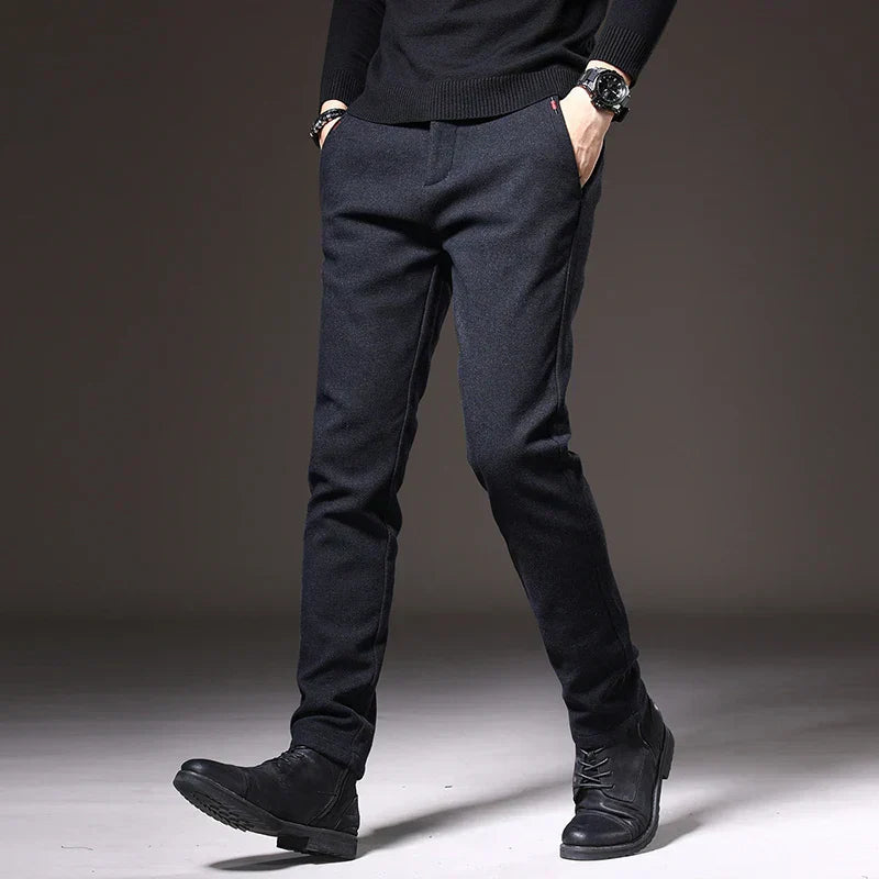 Pantalon Tailleur Sophistiqué - Coupe Précise et Tissu de Qualité