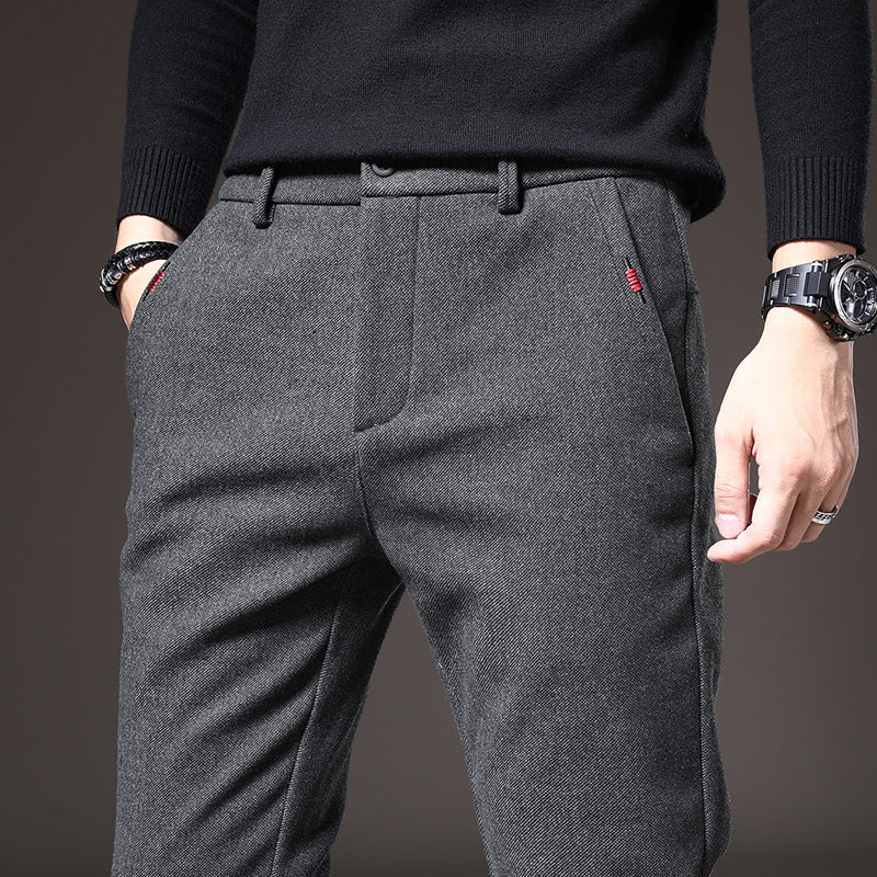 Pantalon Tailleur Sophistiqué - Coupe Précise et Tissu de Qualité