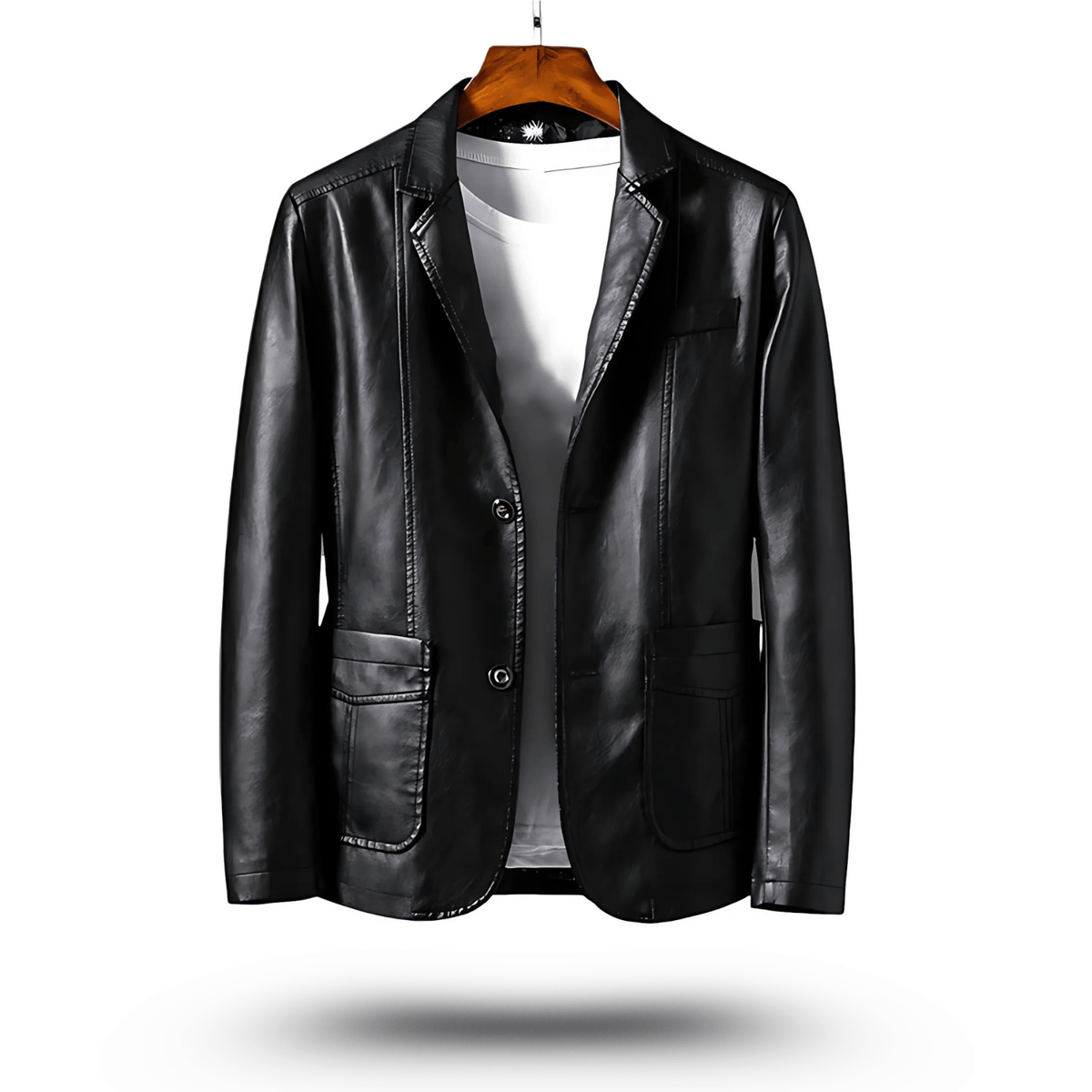 Veste en PU Synthétique Élégante - Style Urbain et Polyvalent