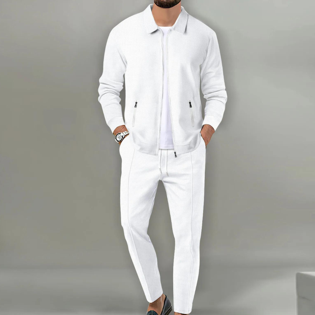 Ensemble sur Mesure pour Hommes - Élégance et Sophistication Polyvalente