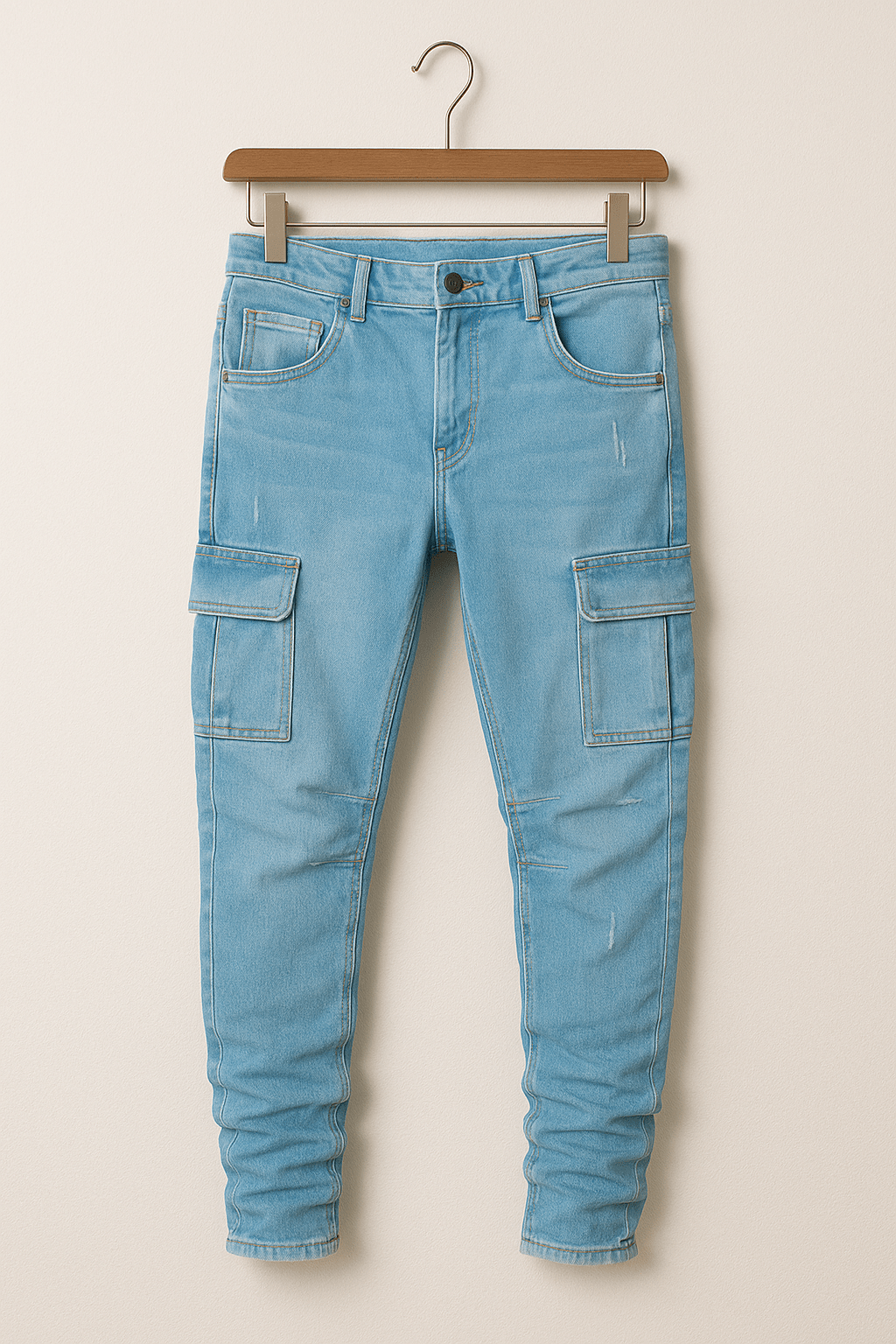 Jeans Modern Fit Homme - Style Chic et Rangement Pratique