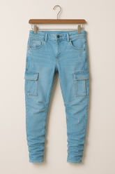 Jeans Modern Fit Homme - Style Chic et Rangement Pratique