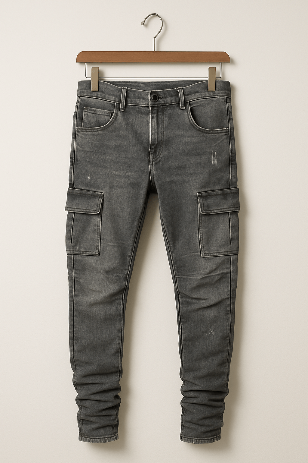 Jeans Modern Fit Homme - Style Chic et Rangement Pratique