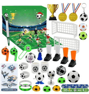 Calendrier de l'Avent Football - Surprises Jouets Quotidiennes à Construire