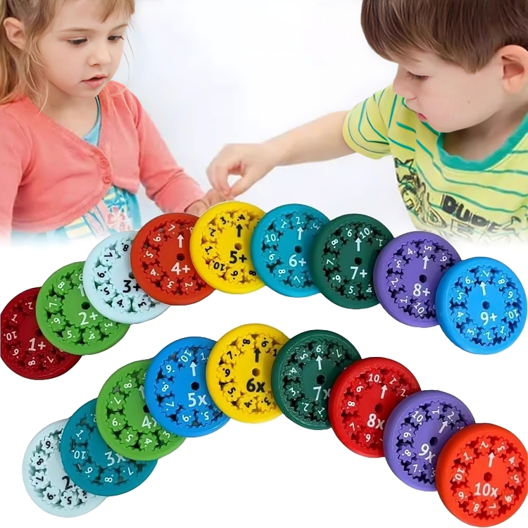 Fidget Spinner Éducatif pour Enfants - Apprentissage Mathématique Amusant et Engagé