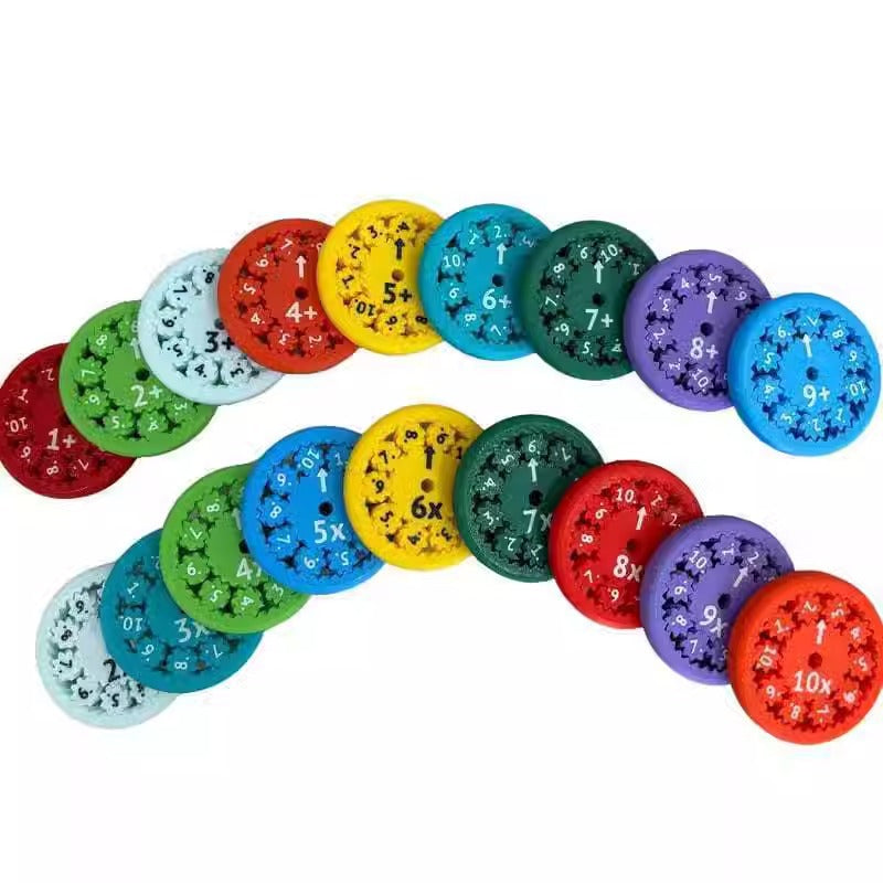 Fidget Spinner Éducatif pour Enfants - Apprentissage Mathématique Amusant et Engagé