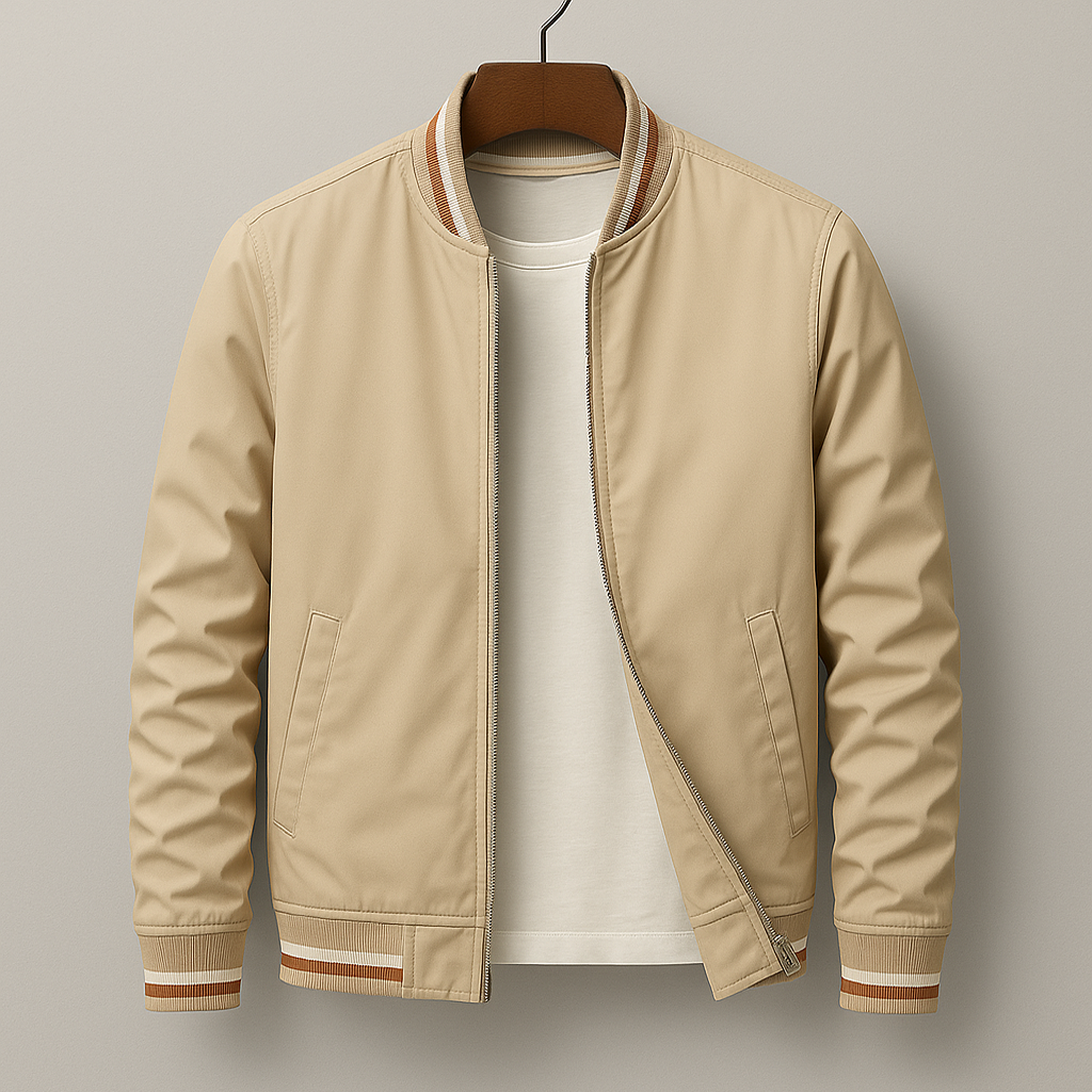 Veste Bomber Homme Moderne - Confort Léger et Polyvalent