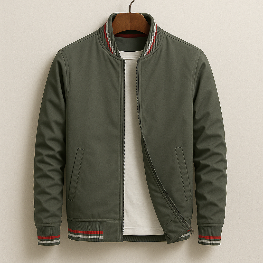 Veste Bomber Homme Moderne - Confort Léger et Polyvalent