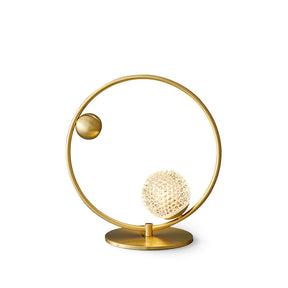 Lampe de Table Élégante en Verre - Design Asymétrique et Matériaux de Qualité