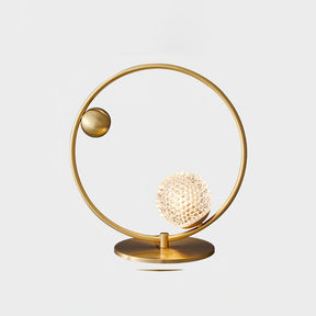 Lampe de Table Élégante en Verre - Design Asymétrique et Matériaux de Qualité