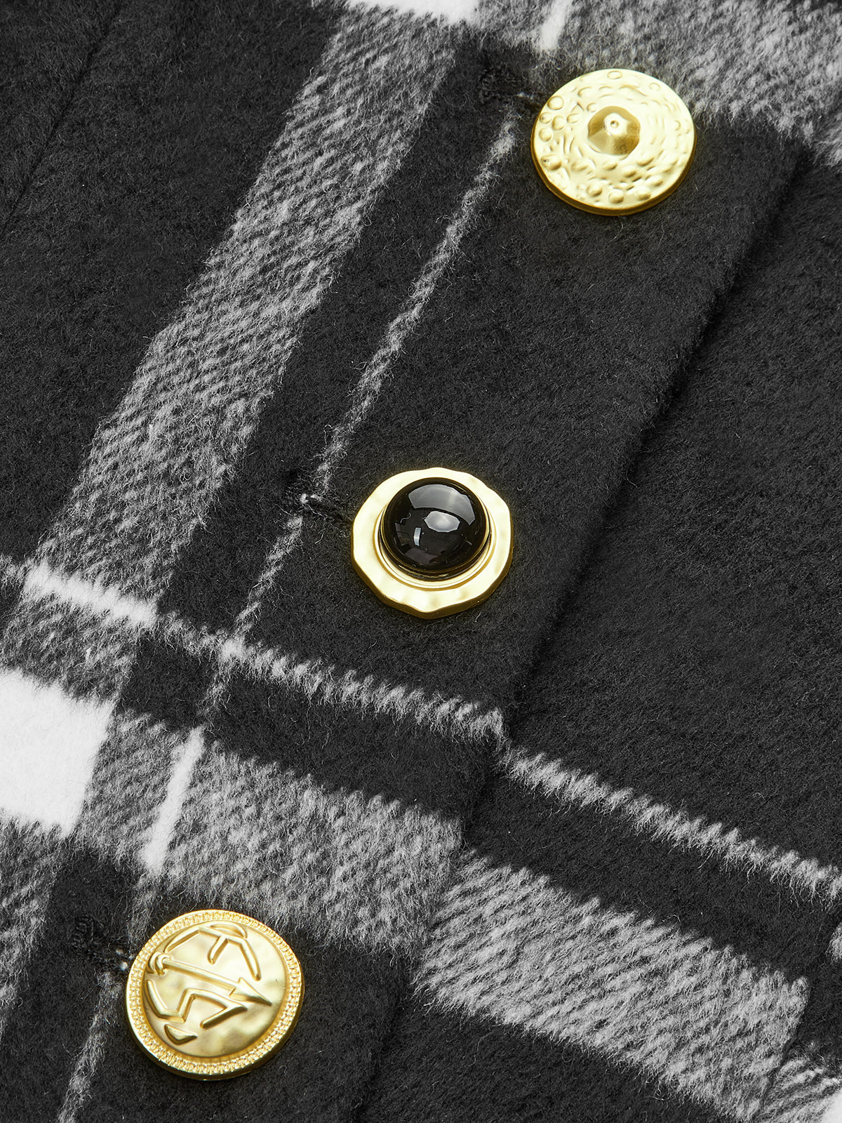 Manteau Trench Long à Carreaux - Chaud et Élégant avec Ceinture