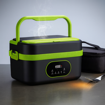 Boîte à Lunch Chauffante Portable - Acier Inoxydable et Rechargeable