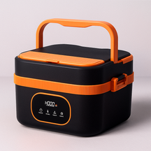 Boîte à Lunch Chauffante Portable - Acier Inoxydable et Rechargeable