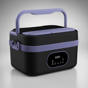 Boîte à Lunch Chauffante Portable - Acier Inoxydable et Rechargeable