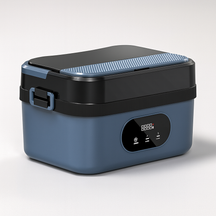 Boîte à Lunch Chauffante Portable - Acier Inoxydable et Rechargeable