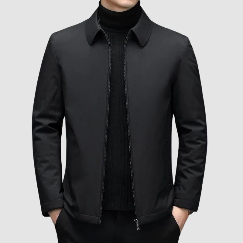 Veste Décontractée en Duvet pour Hommes - Élégance et Confort au Quotidien