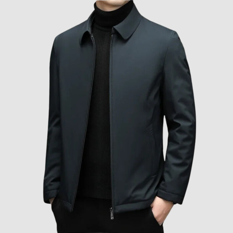 Veste Décontractée en Duvet pour Hommes - Élégance et Confort au Quotidien