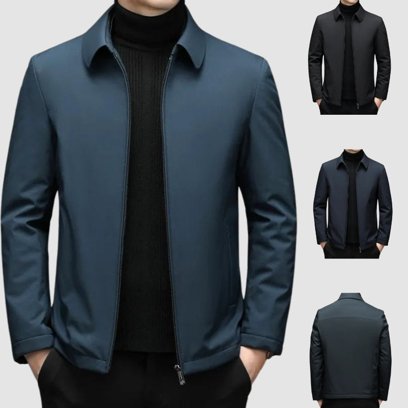 Veste Décontractée en Duvet pour Hommes - Élégance et Confort au Quotidien