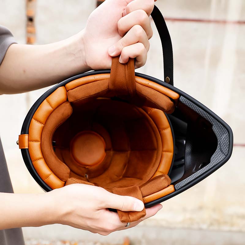 Casque de Moto Intégral en Fibre de Carbone - Ultra-Léger et Approuvé DOT/ECE