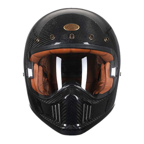 Casque de Moto Intégral Léger - Protection et Confort pour Longs Trajets
