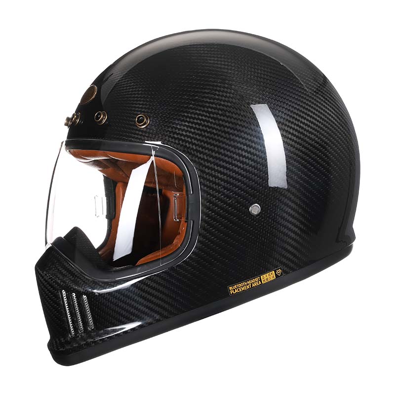 Casque de Moto Intégral Léger - Protection et Confort pour Longs Trajets