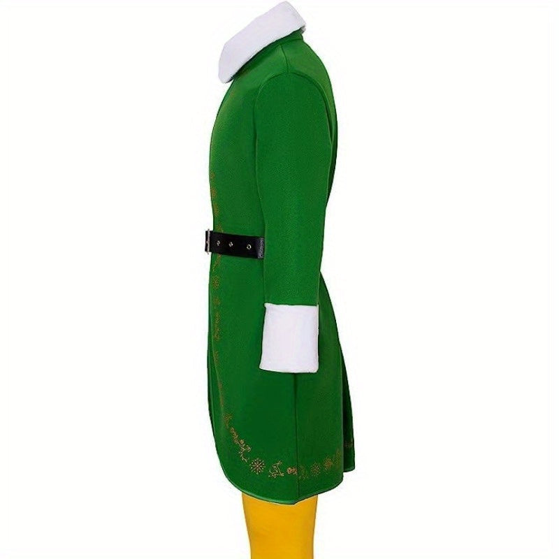 Costume de Lutin Drôle pour Homme - Tenue Festive à Manches Longues