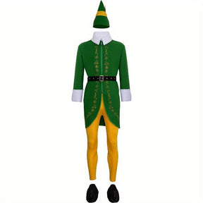 Costume de Lutin Drôle pour Homme - Tenue Festive à Manches Longues
