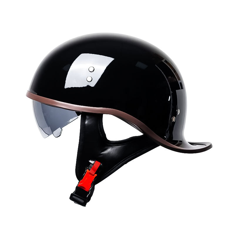 Casque Demi-Hémisphère Hommes - Protection UV et Confort Optimal