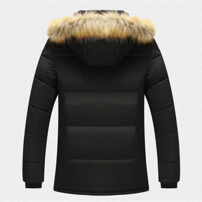 Veste d'hiver à Capuche pour Hommes - Isolation Confortable et Protection Contre le Froid