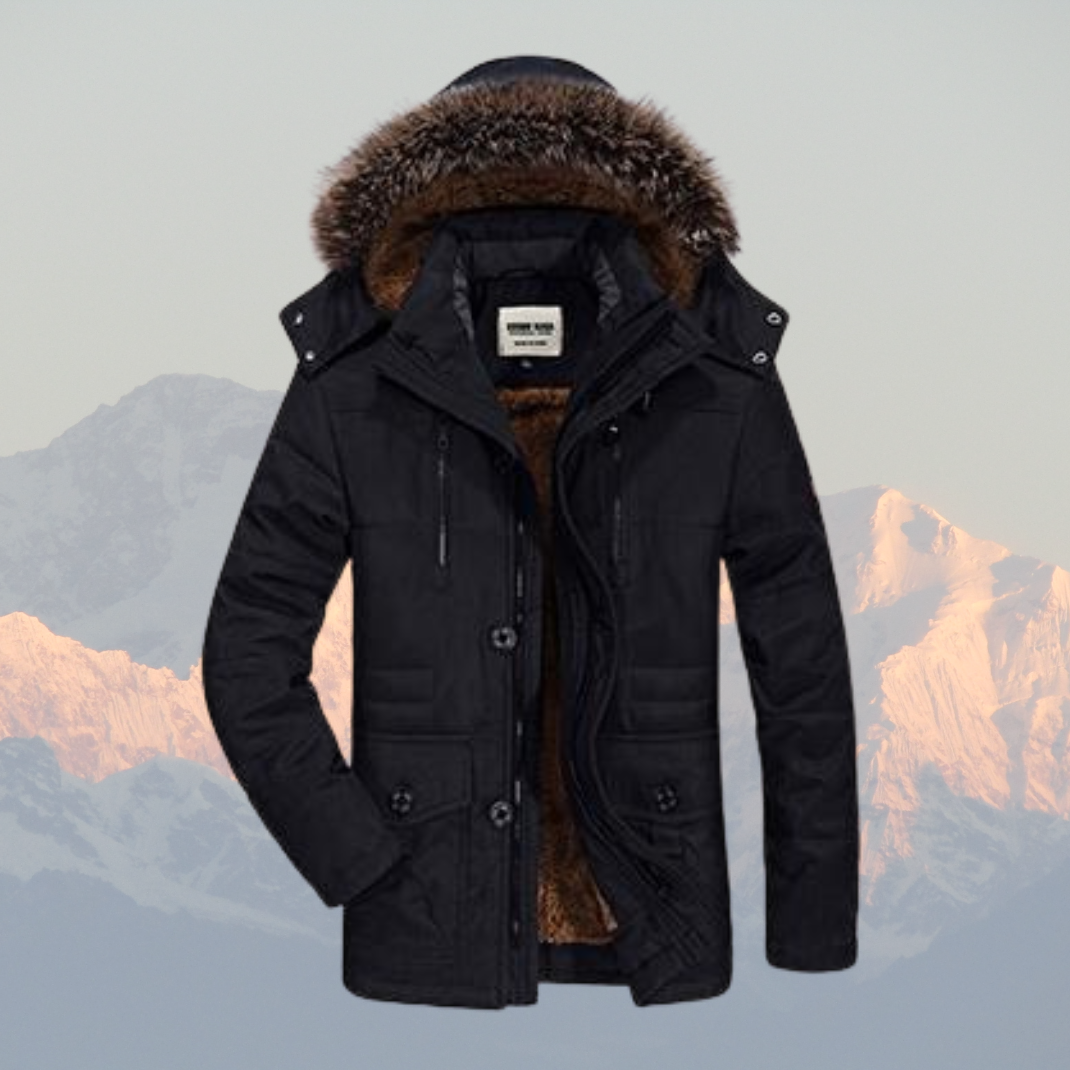 Parka d'Hiver Isolée pour Hommes - Chaleur et Style Intemporel