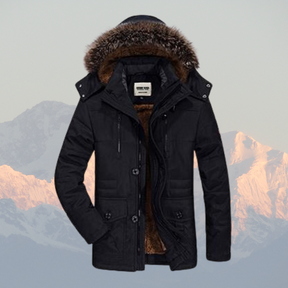 Parka d'Hiver Isolée pour Hommes - Chaleur et Style Intemporel